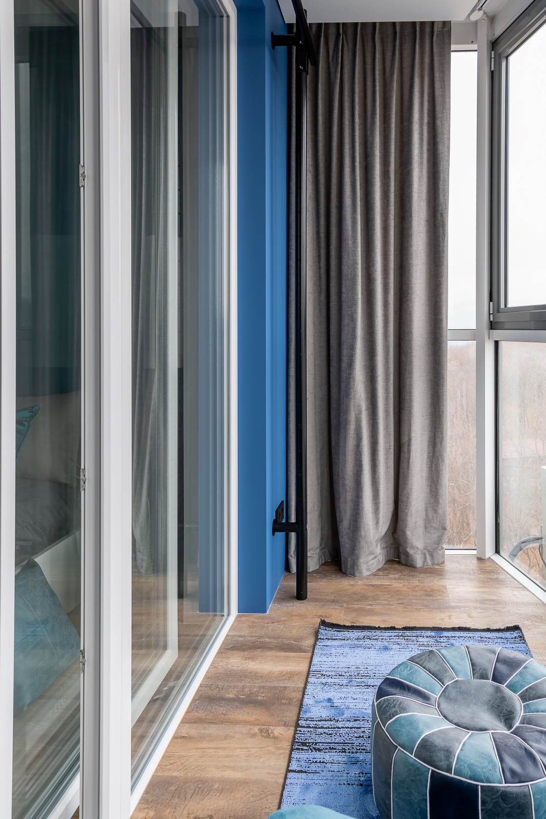 Реализованный дизайн проект квартиры ЖК "Академический"