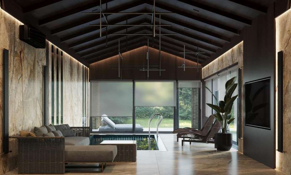 Бассейн на частной вилле