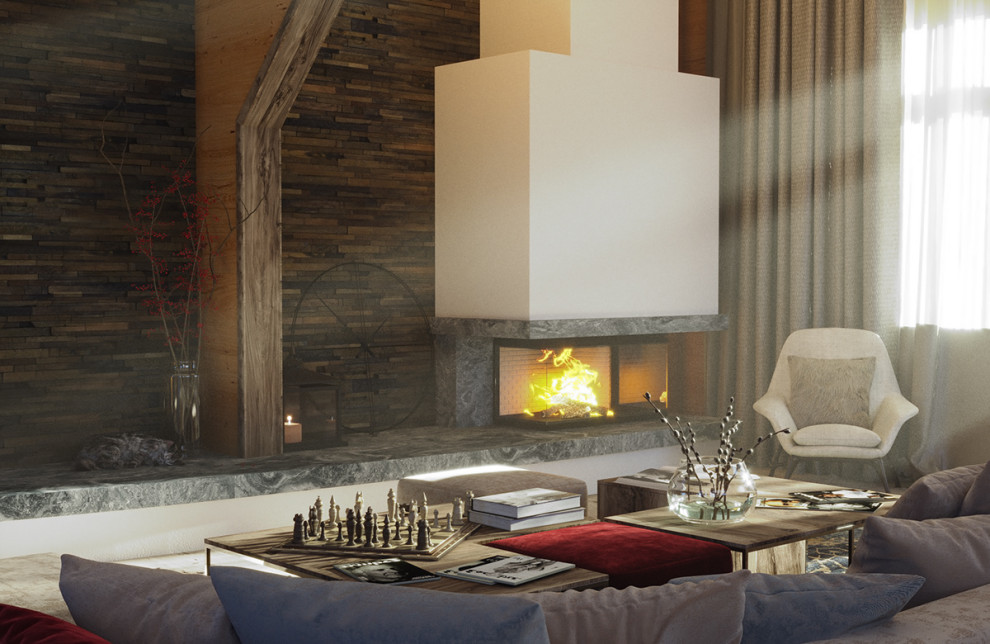 House in Siargi | Living room | Dining room