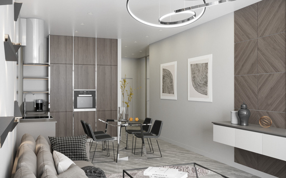 Дизайн-проект квартиры ЖК Живописный 93 м2 (Современный стиль)