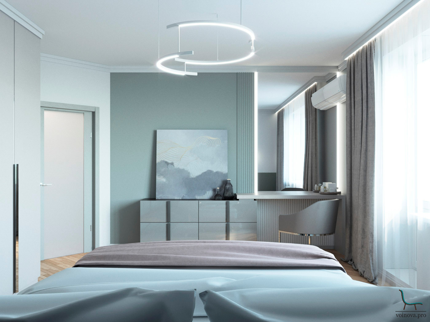 Стильная спальня