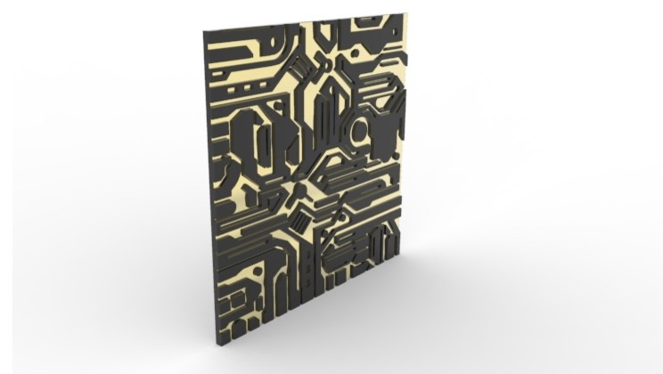 Объёмные настенные панели в декоре дома — новая реальность