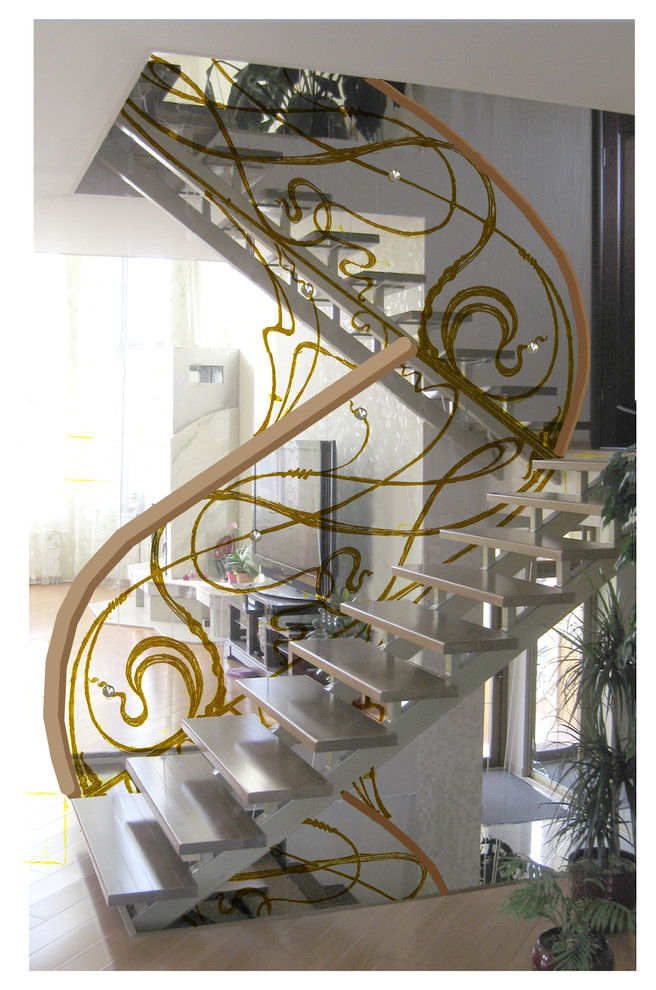 Проекты лестничных ограждений