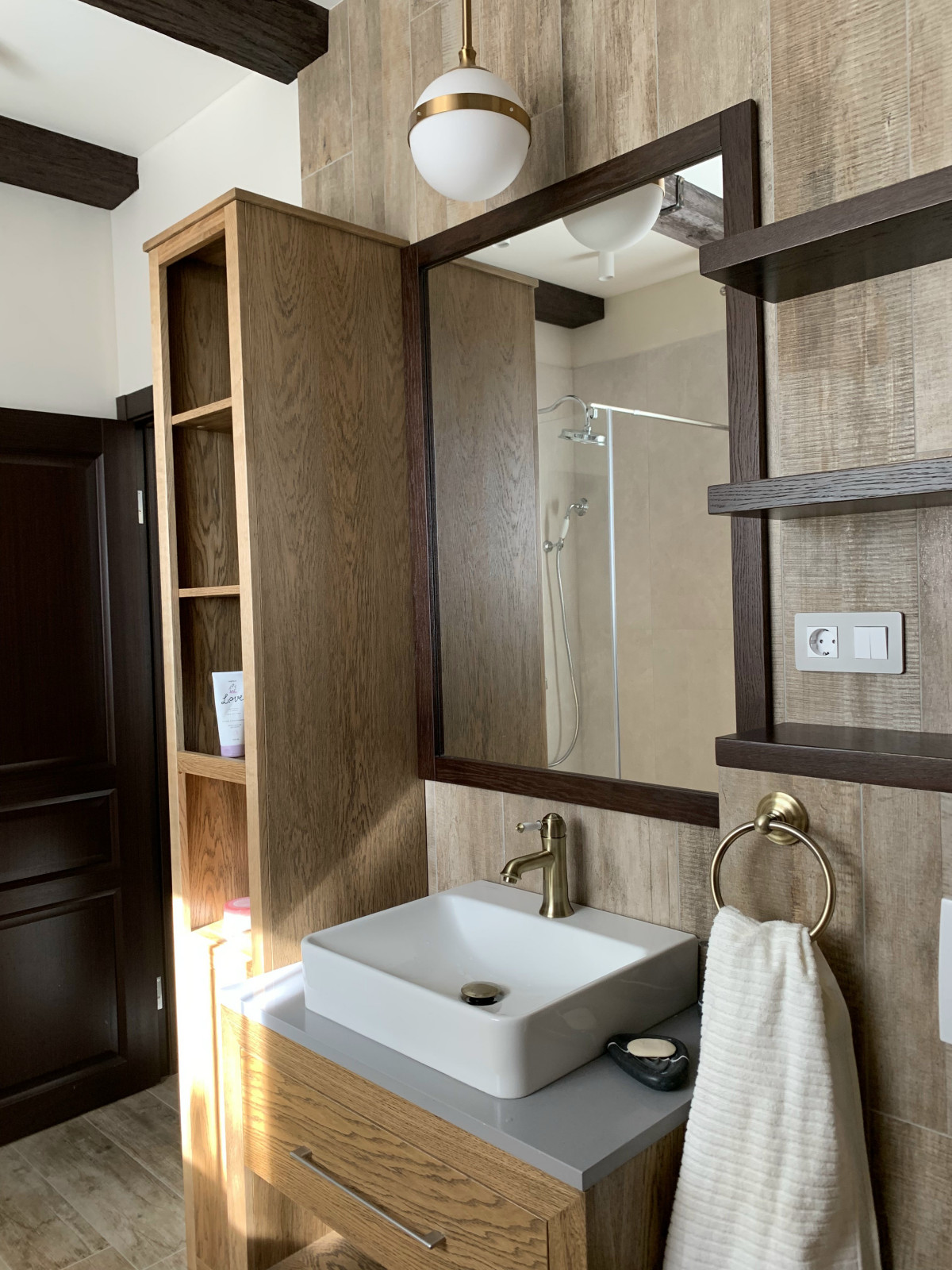 Ванная в загородном доме М. Седельниково