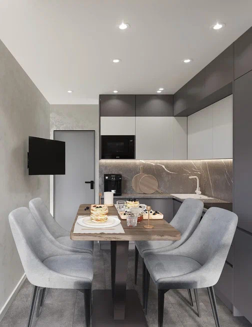 Планировка квартиры в стиле современный минимализм