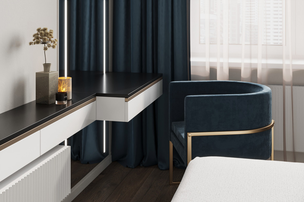 Дизайн двухкомнатной квартиры Парк 17