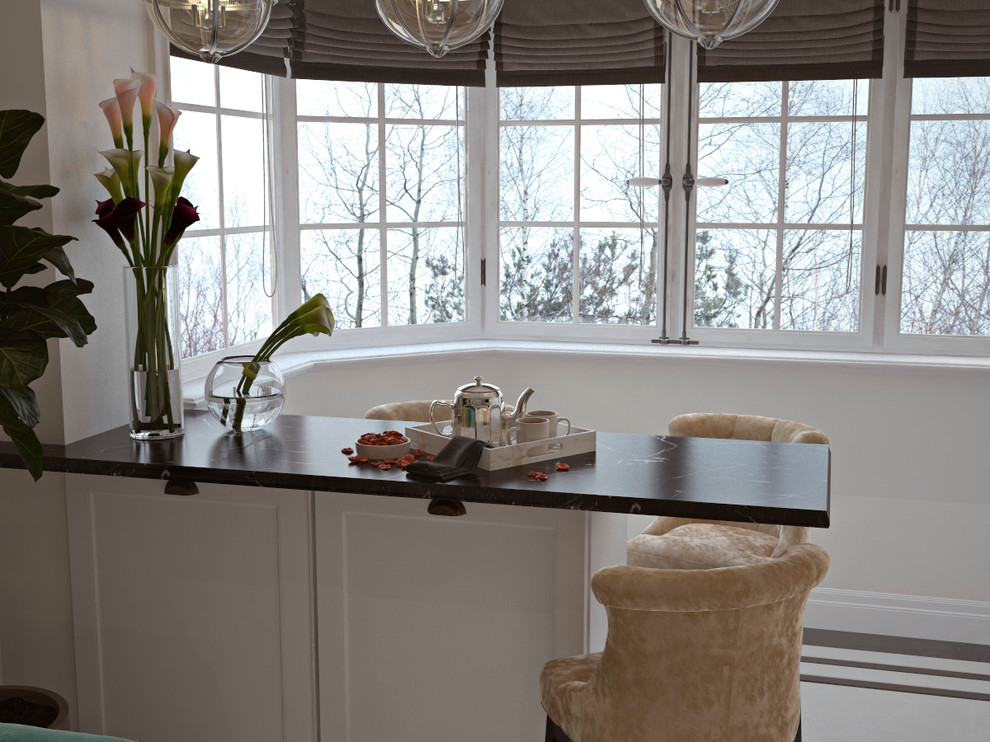 Двухкомнатная квартира в классическом стиле в Моксве.