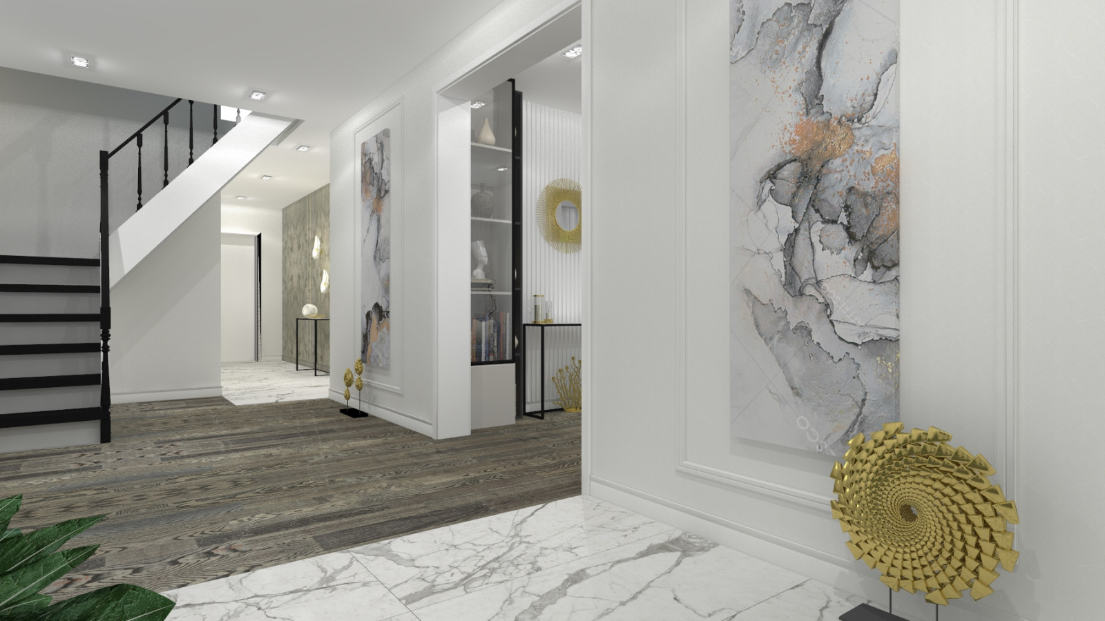 ДОМ В РОСЛАВЛЕ В СИНИХ ОТТЕНКАХ