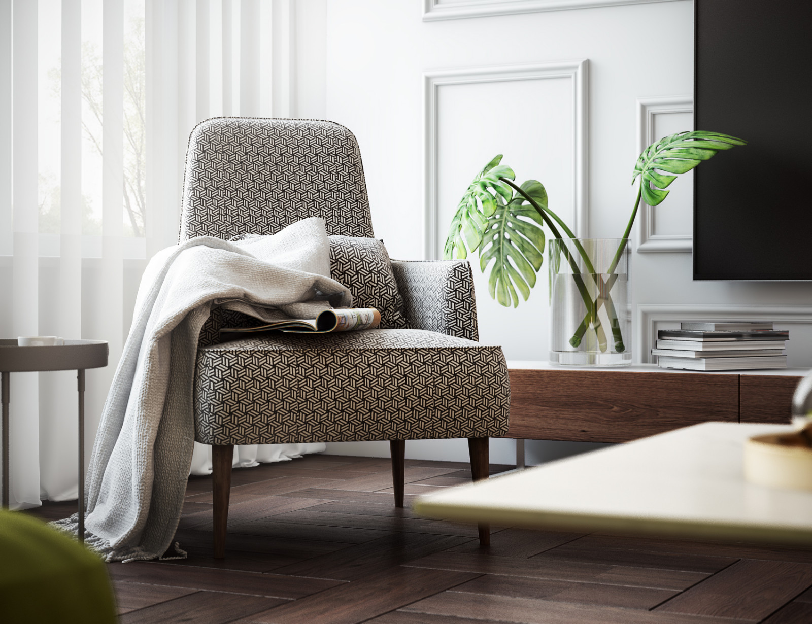 Интерьер в 160м2 ЖК Велтон парк