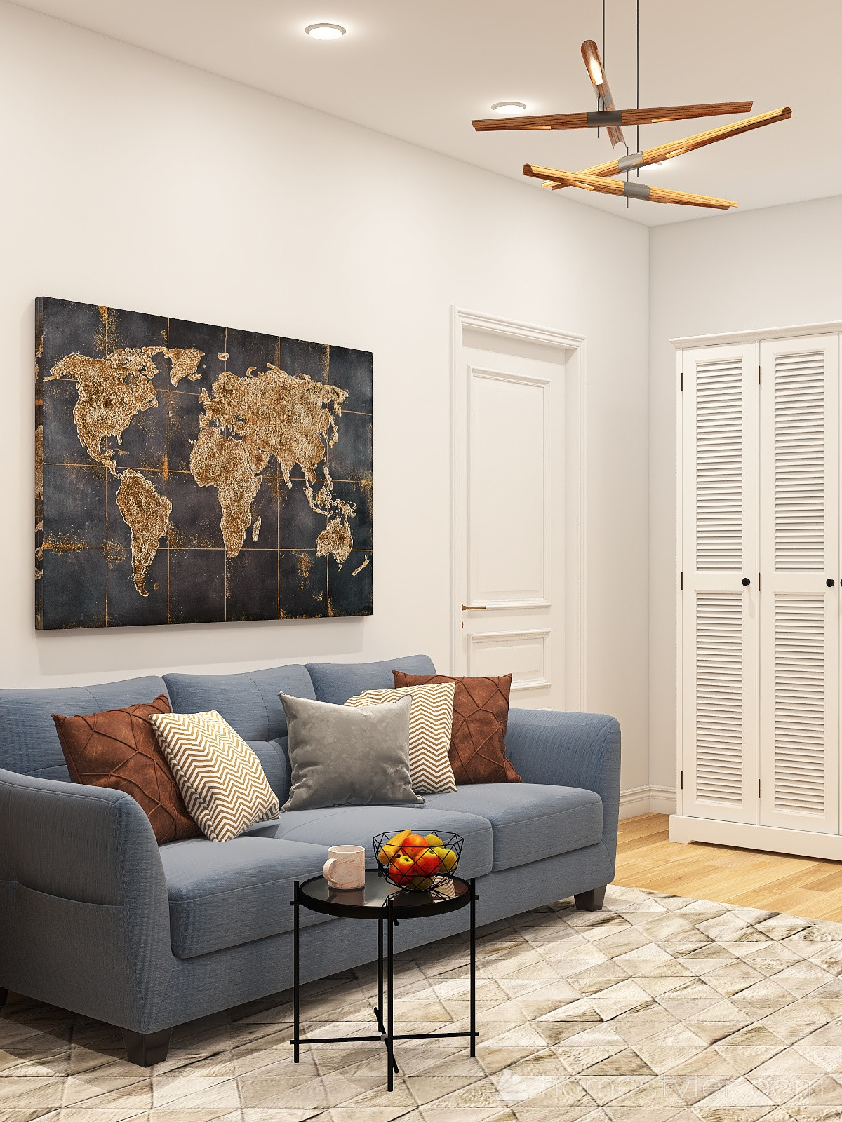 Детская комната для мальчика в средиземноморском стиле