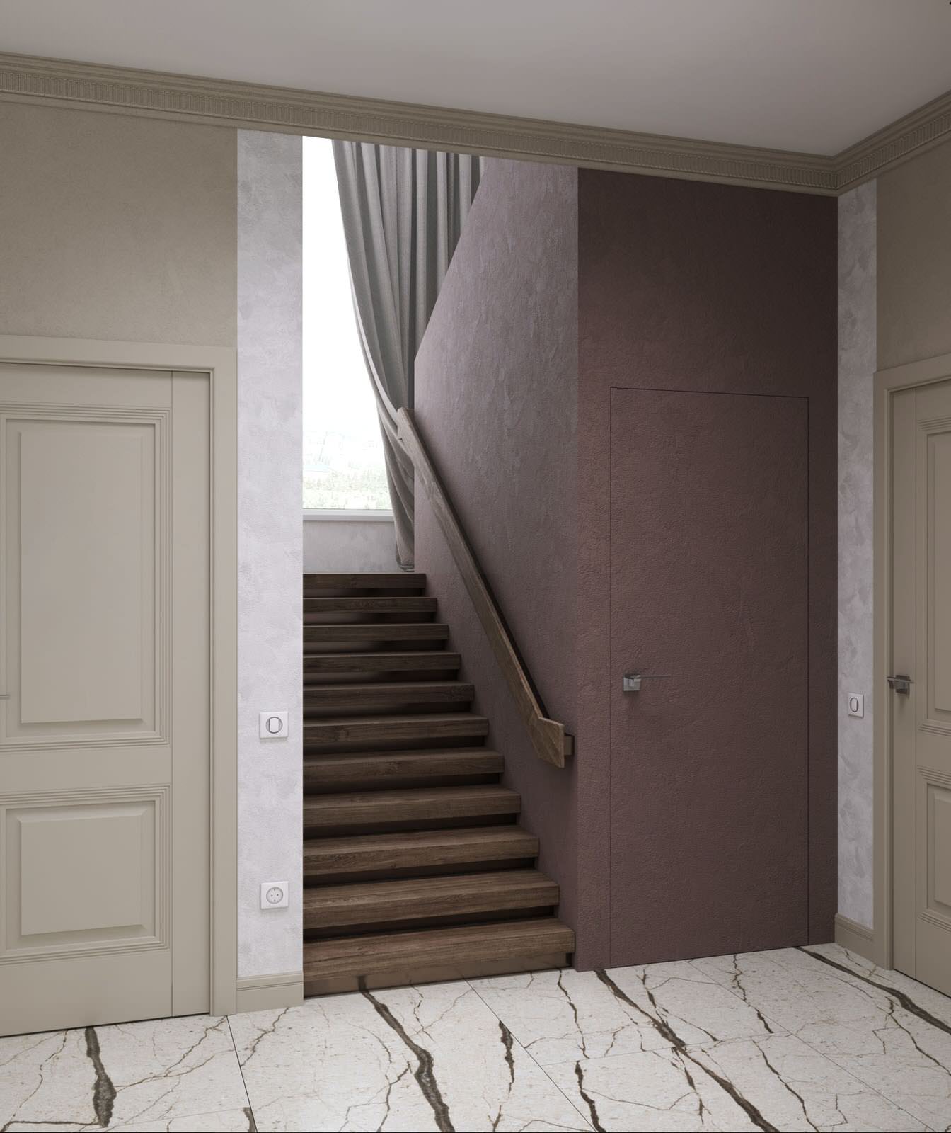 Комфортный интерьер индивидуального жилого дома