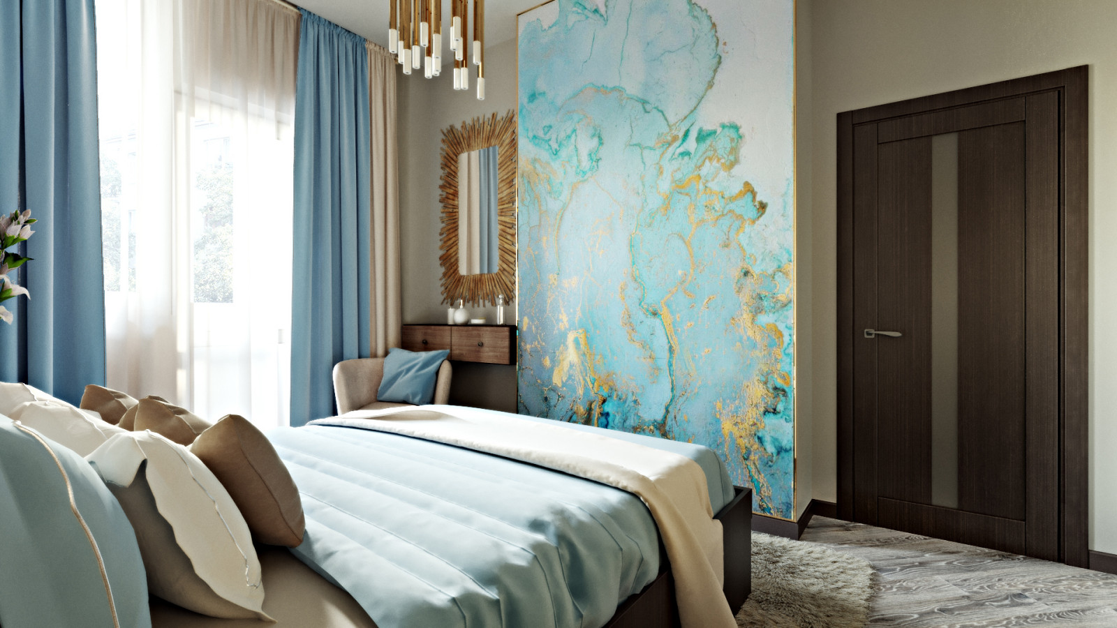 Спальня в современном стиле