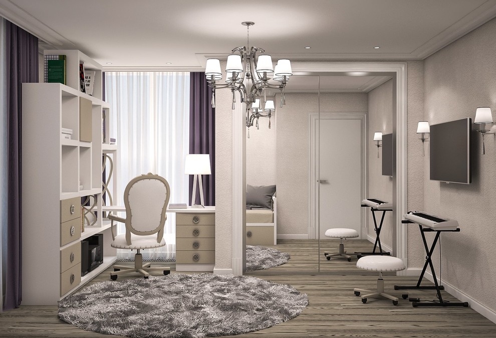 Обложка проекта: Двух уровнивая квартира г Калининград