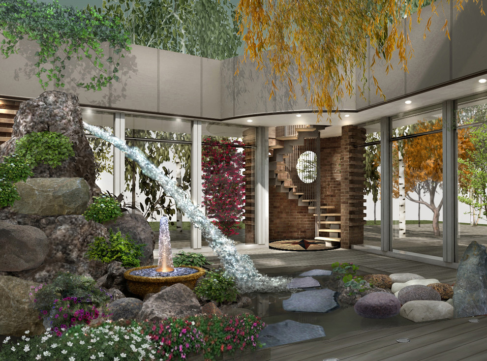 Эскизный проект индивидуального жилого дома в Велегож - парк 2 Тульской области