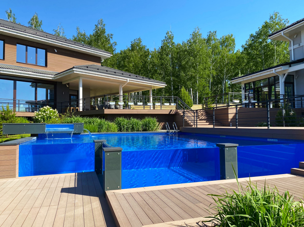 Ограждение бассейна