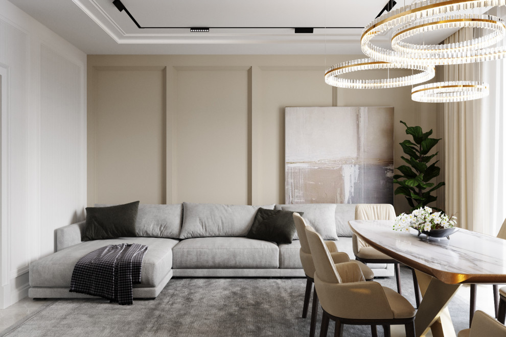 Проект интерьера таунхауса