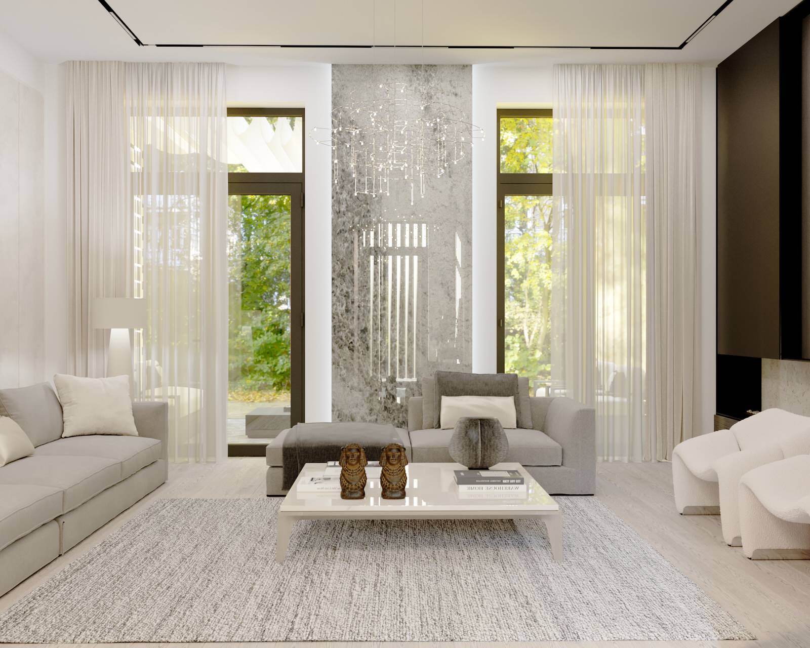 Обложка проекта: Гостиная в современном стиле