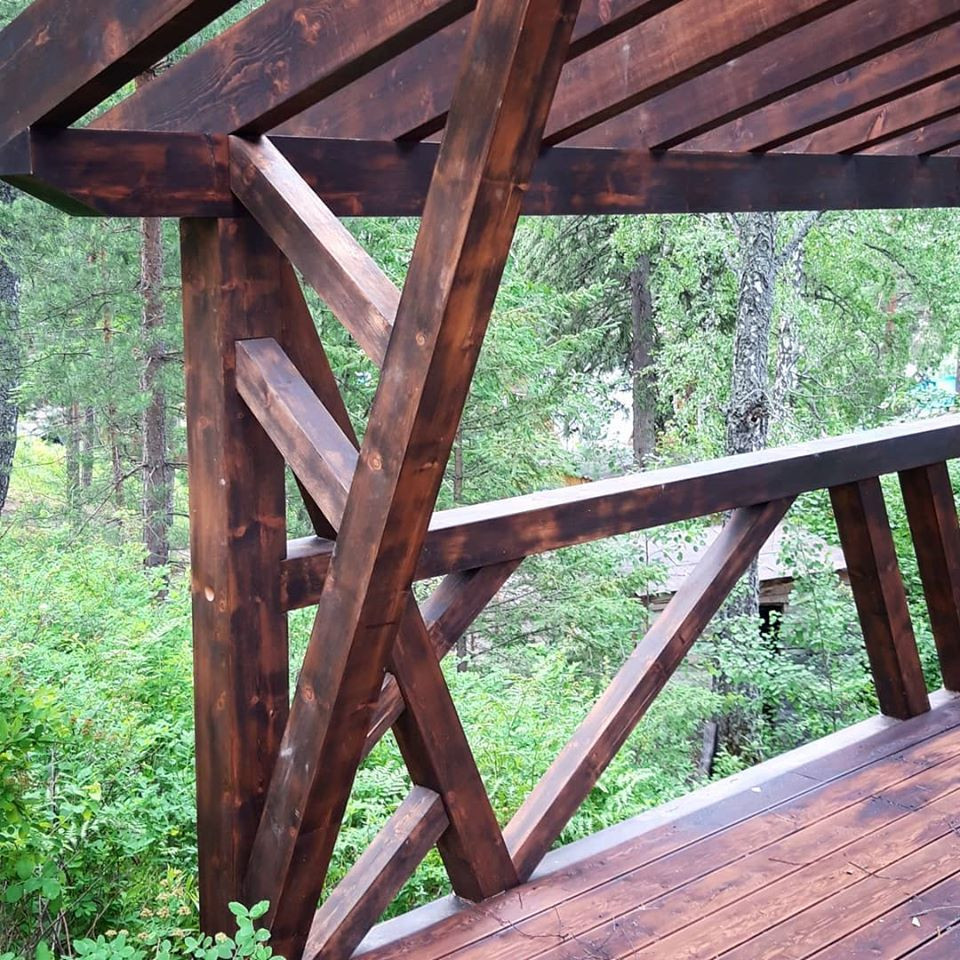 Эскиз беседки для Елены