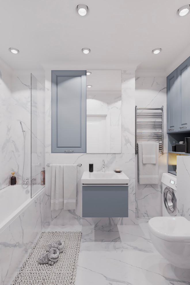 Дизайн проект 2х-комнатной квартиры в неоклассике