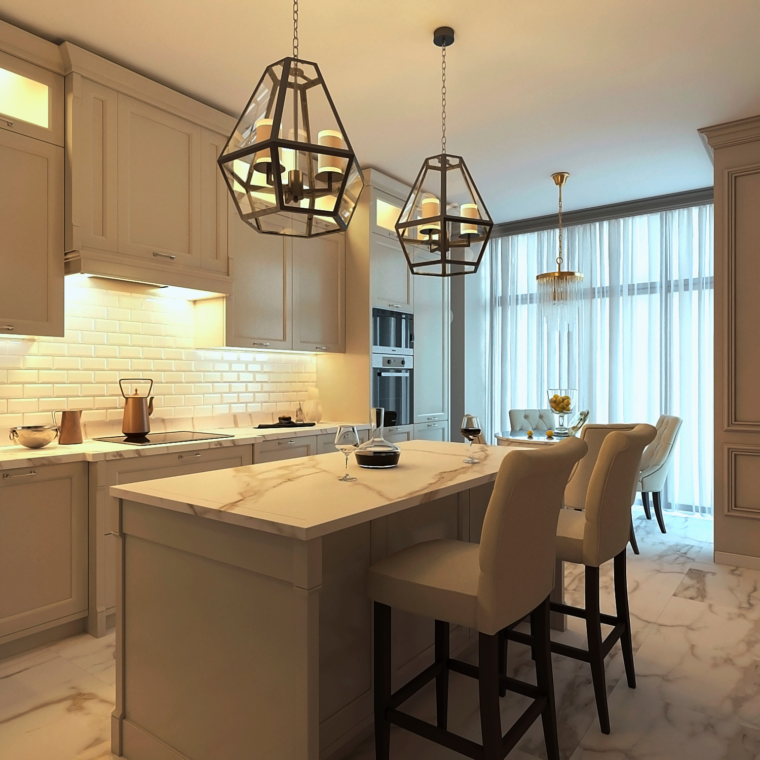 Современная классика в ЖК Русский дом