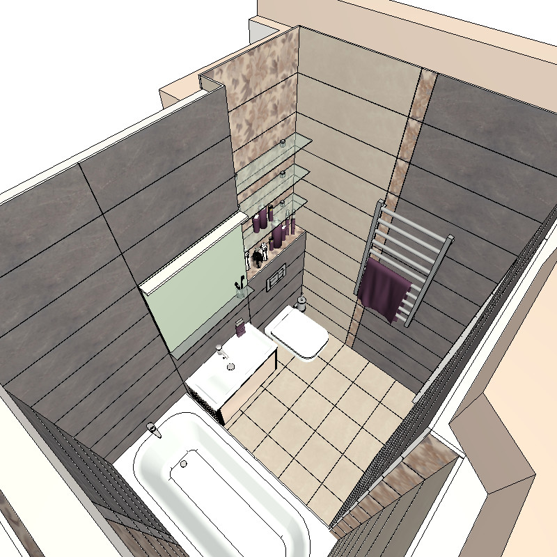 Квартира Дм, эскиз