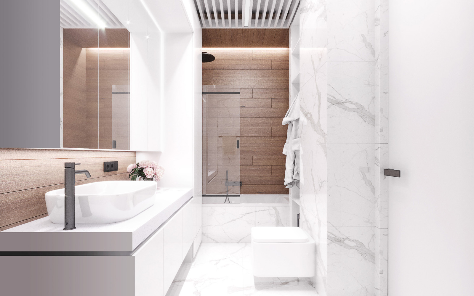 КОНТРАСТЫ В ЖК СЕРЕБРЯНЫЙ БОР