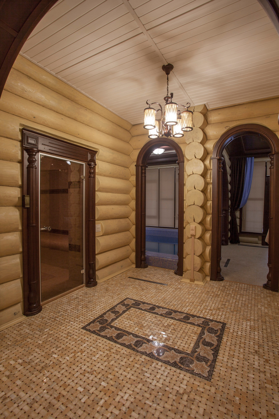 Деревянный загородный дом