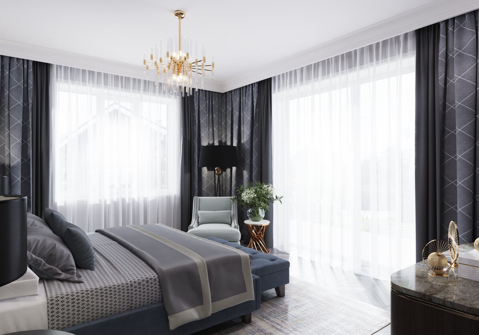 Дом в стиле современная классика