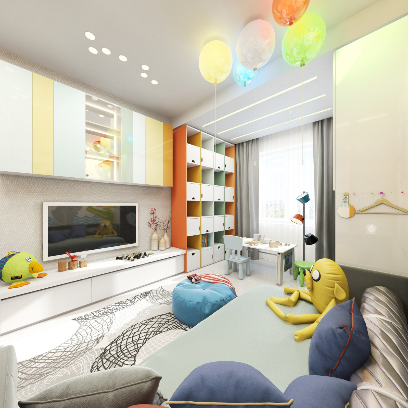 Там, где много Детских Комнат