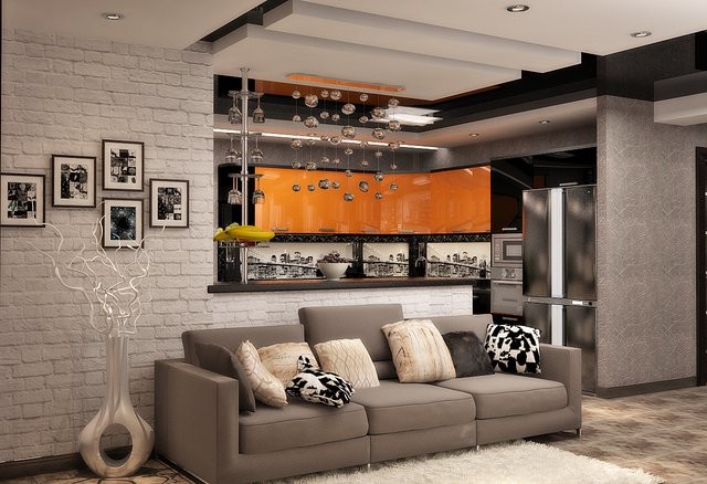 Skinali - kitchen glass splash back