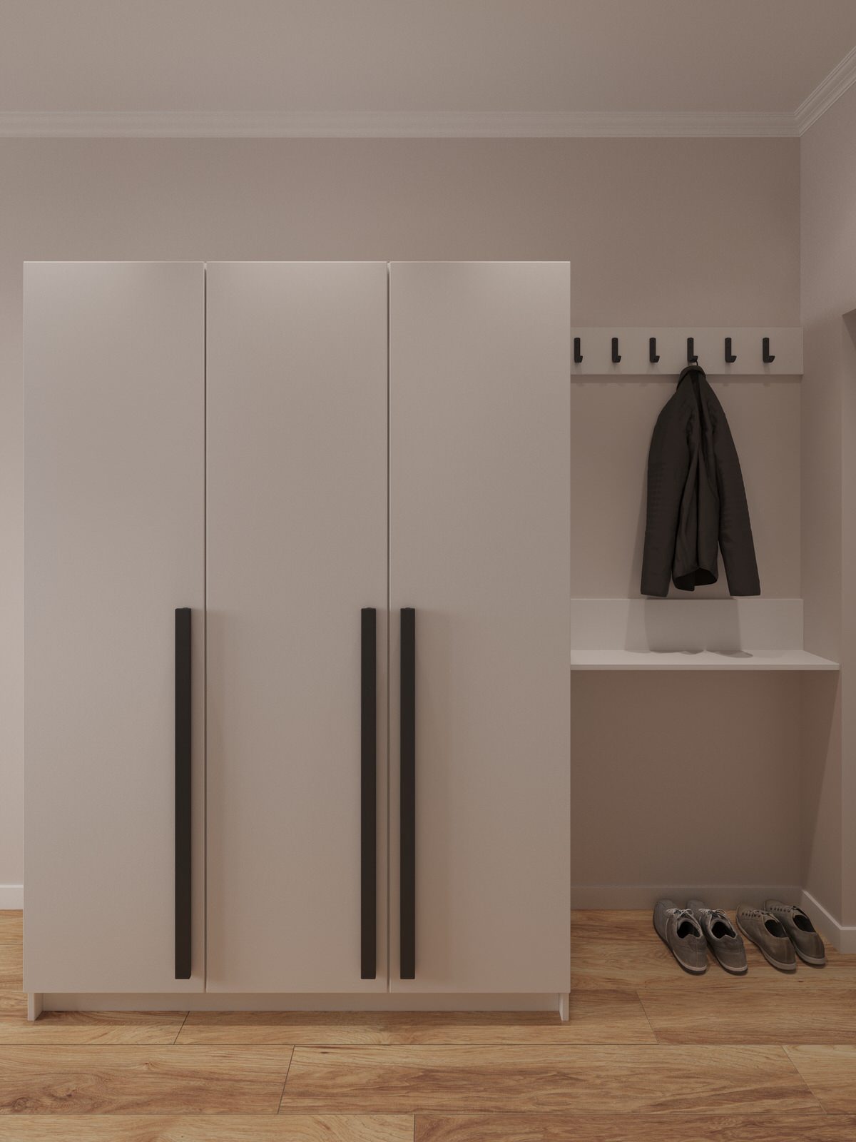 Проект студии 25м2 в ЖК Курортный