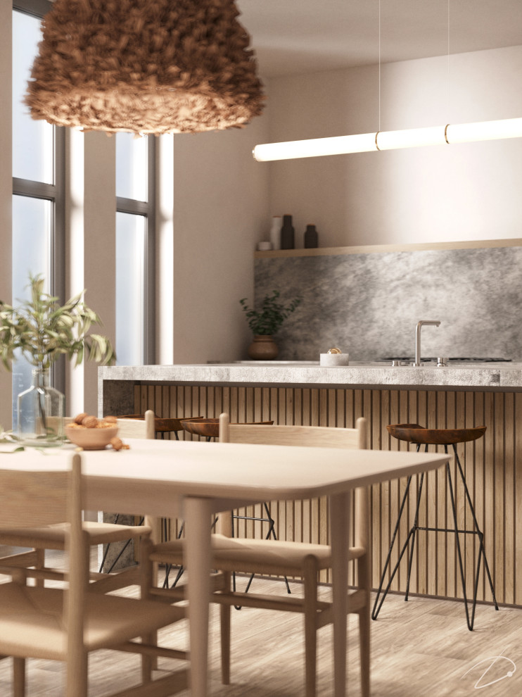 Светлый и легкий проект для молодой семьи