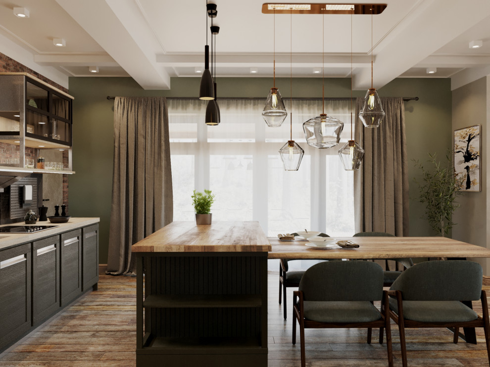 Дизайн проект интерьера загородного дома 850 м2