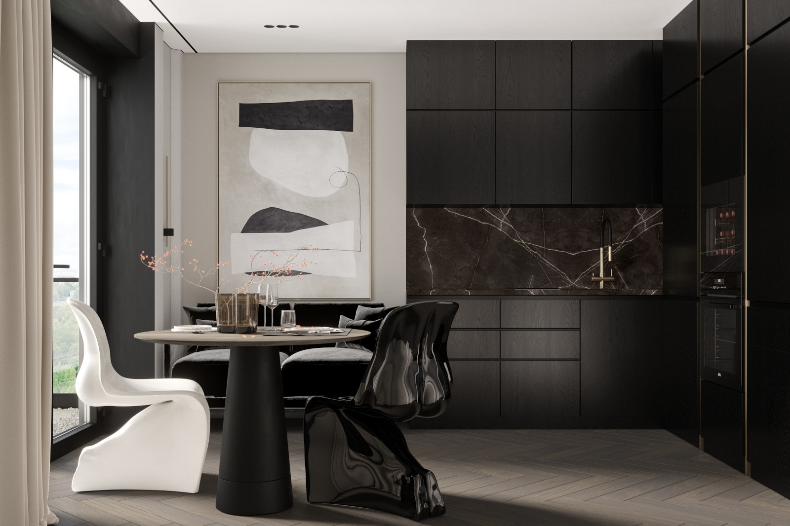 Апартаменты с панорамой Оби