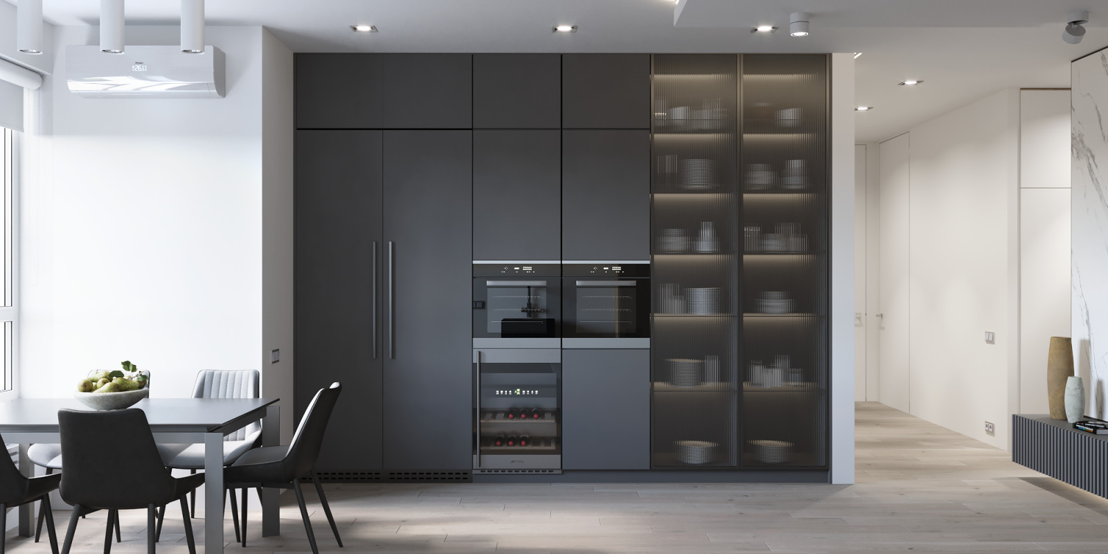 Проект квартиры в Москве 100 м.кв