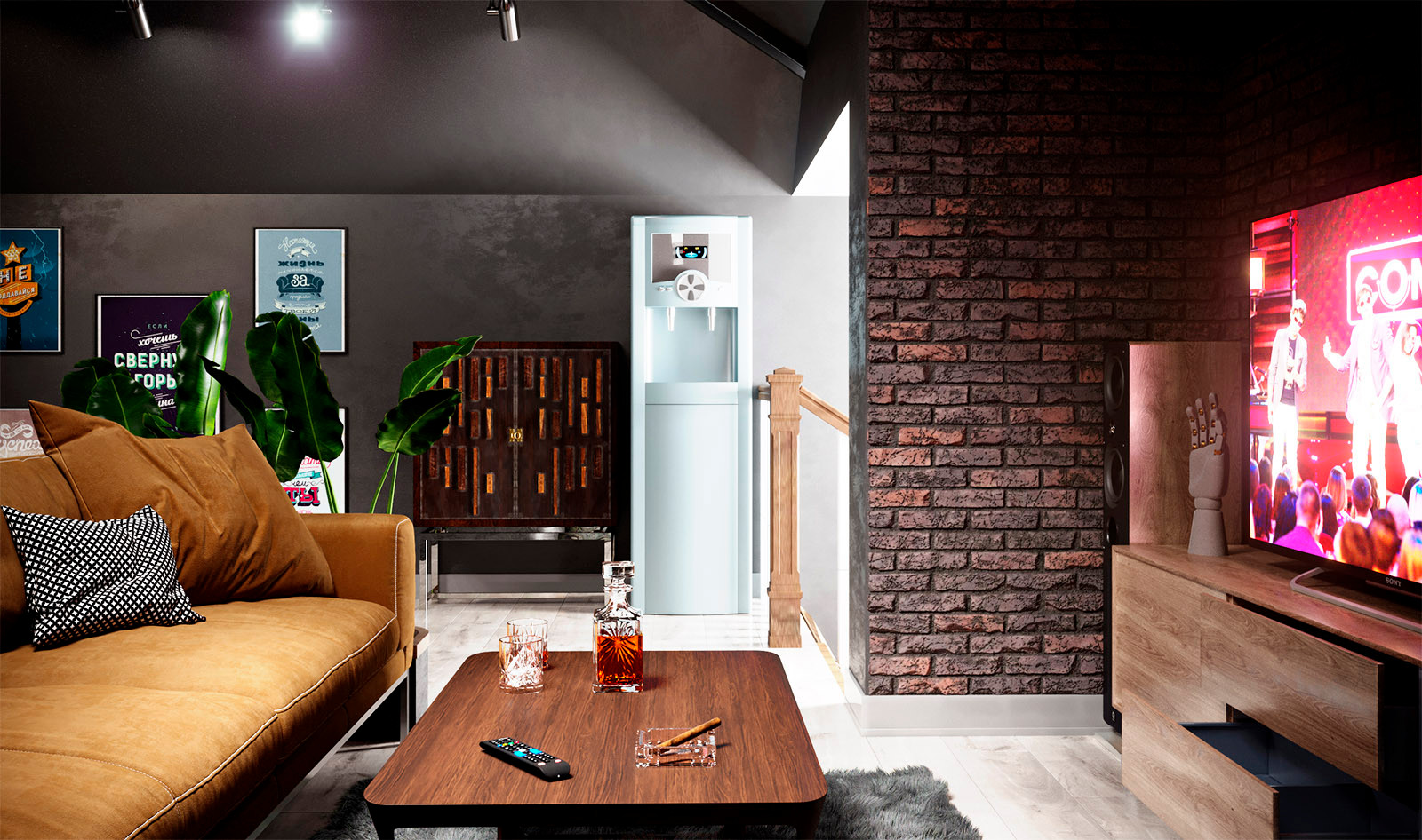 Дизайн мансарды