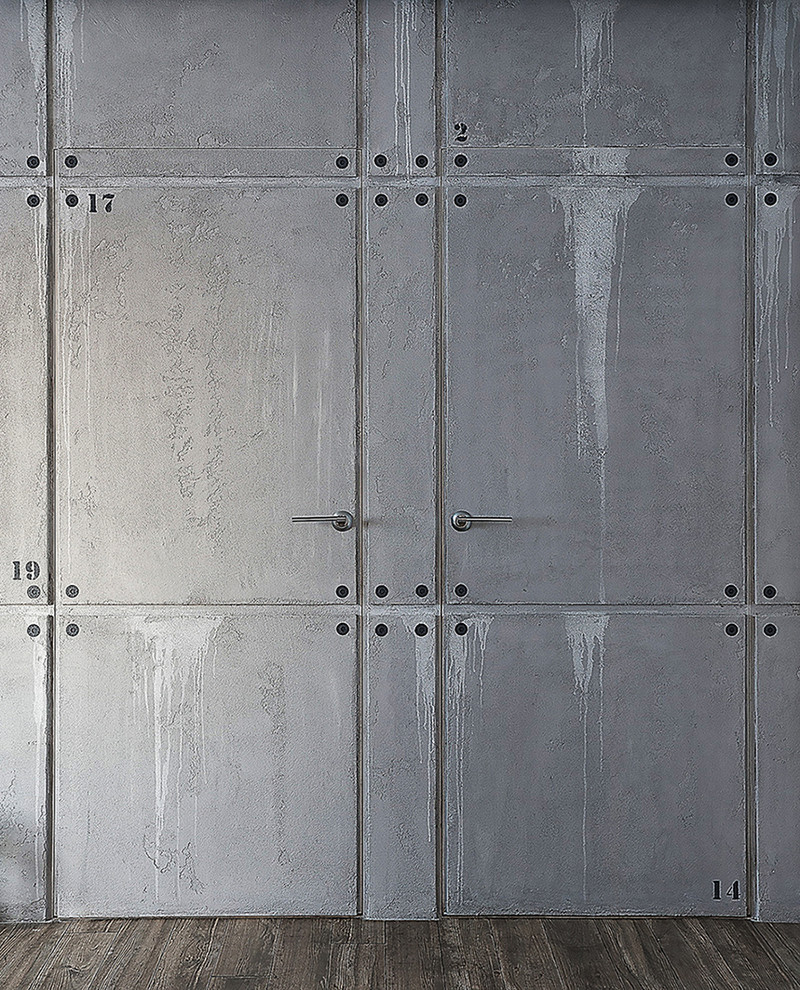 Houzz тур: Квартира с бетонным декором и цифровым кодом