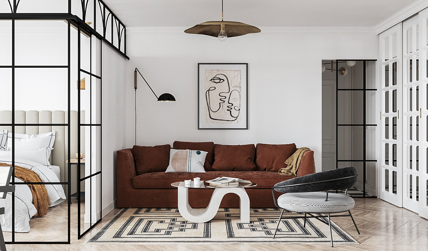 Кухня-гостиная