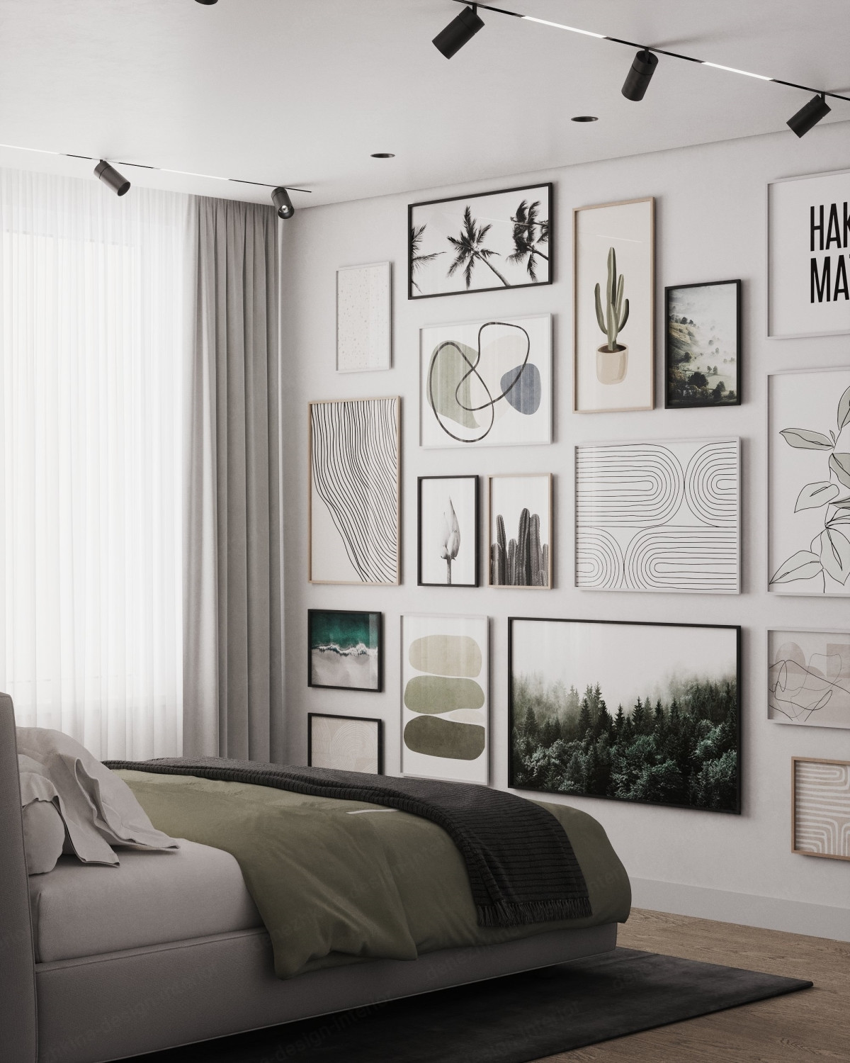 Дизайн проект 3 комнатной квартиры - Красногорск