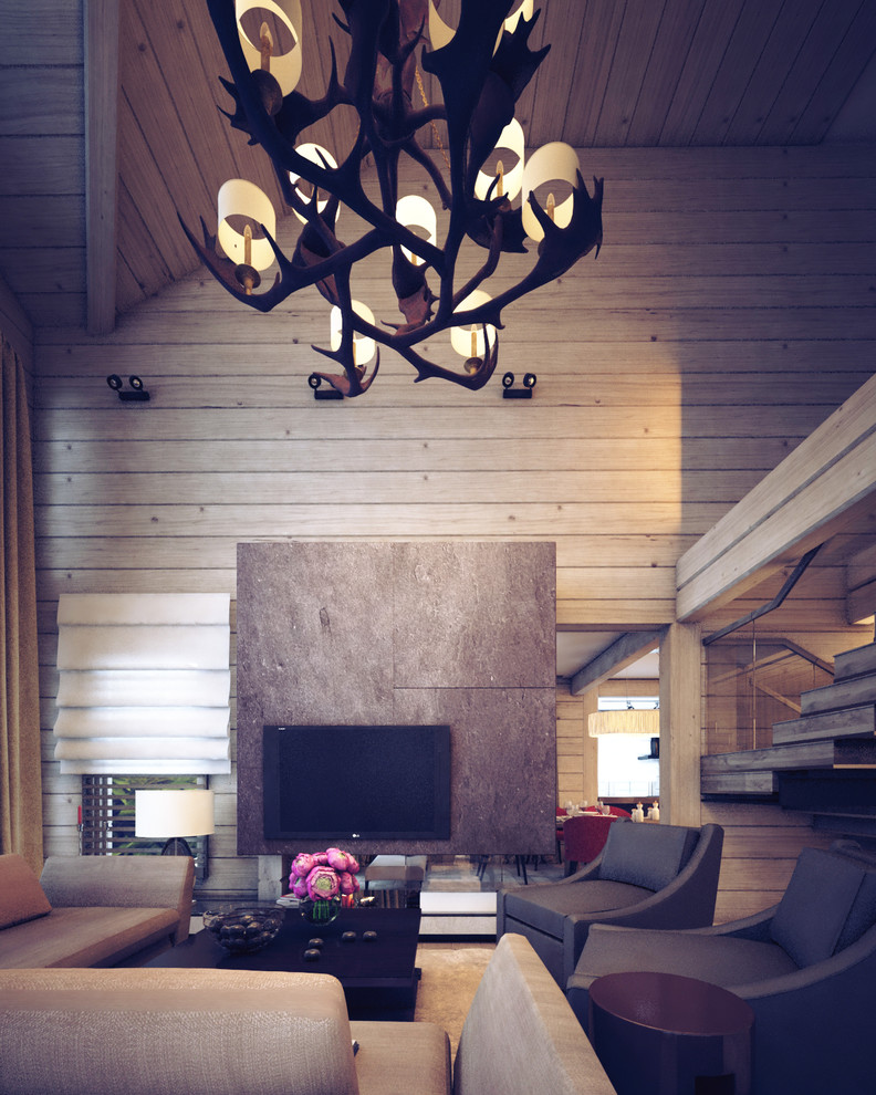 Обложка проекта: ДОМ В ПОСЕЛКЕ "БЕРЕГ HONKA"