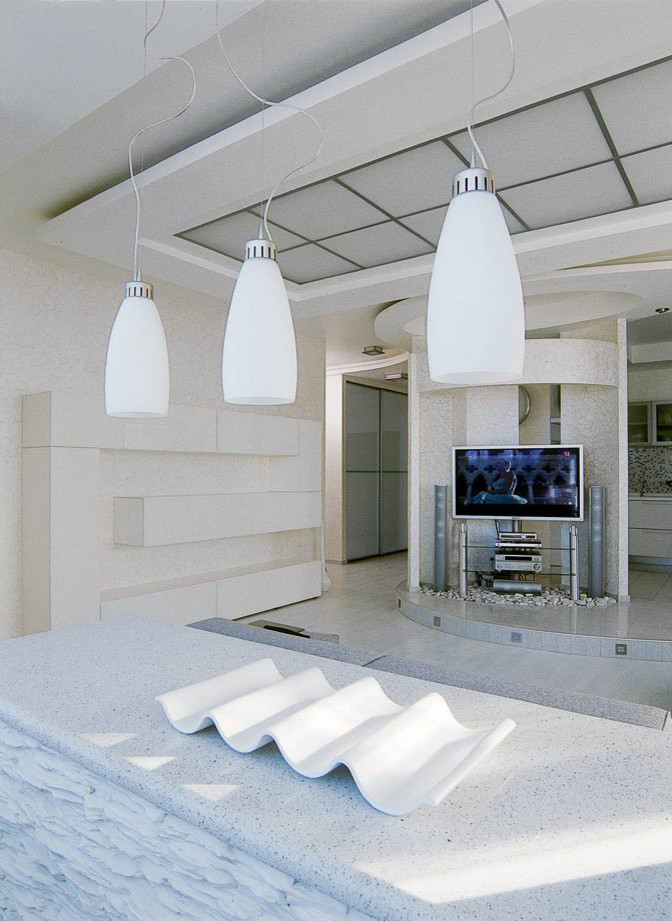 Идеально белый (3-х комн. квартира в ЖК "Шмитовский")