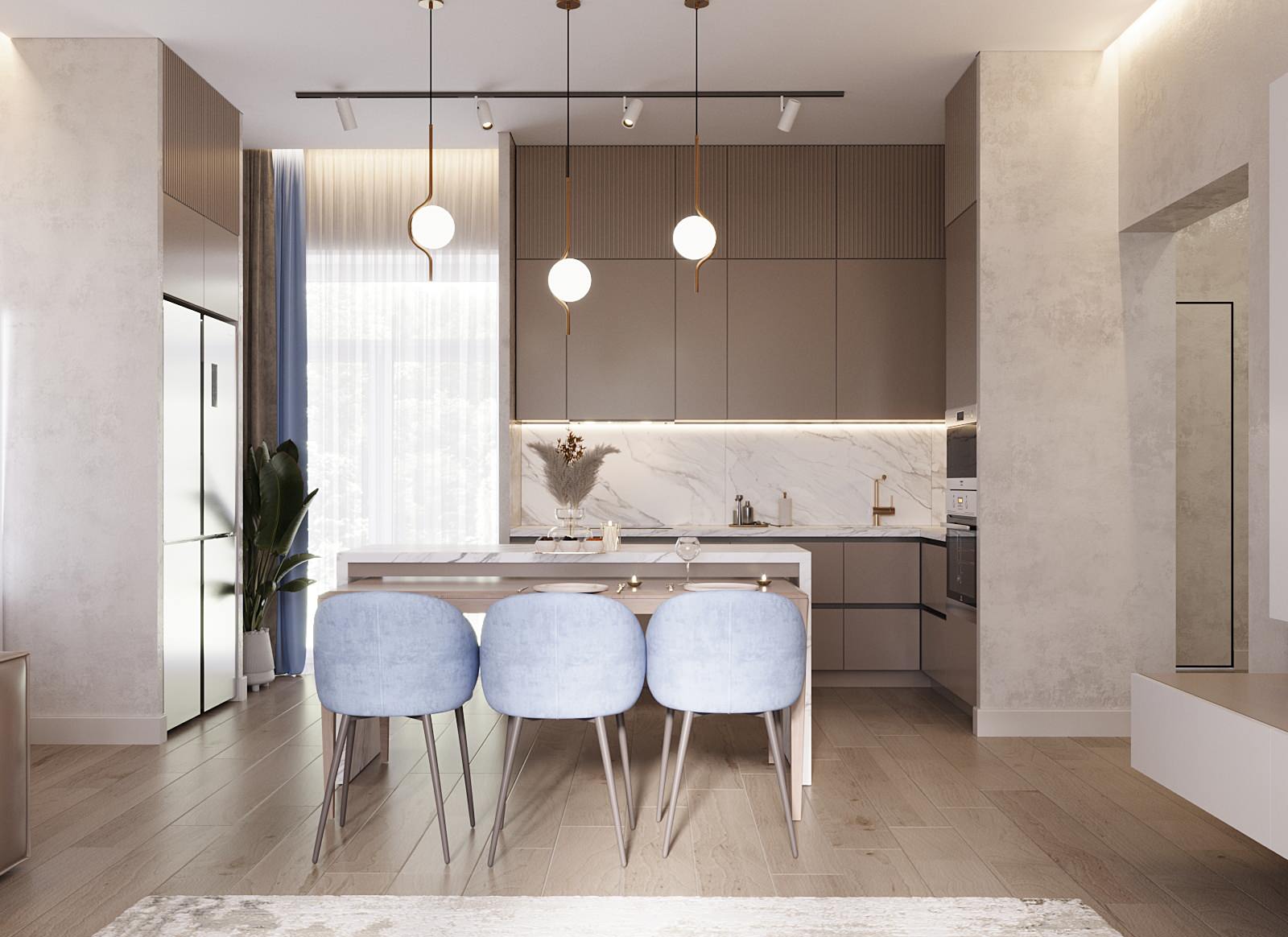 Дизайн проект дома в "Белых росах"