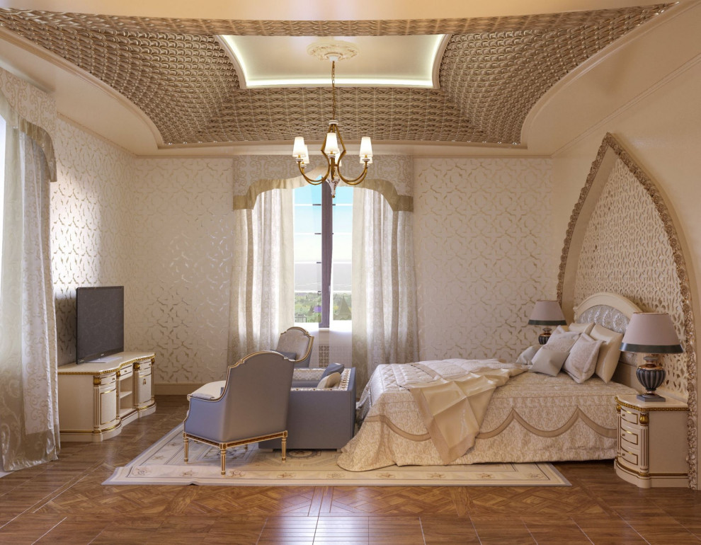 Спальня в восточном стиле