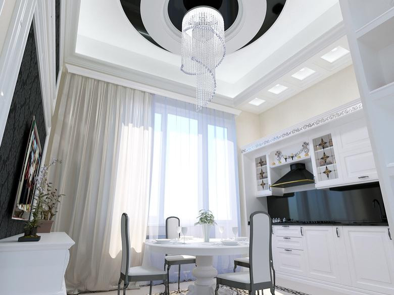 Обложка проекта: Кухня в частном доме