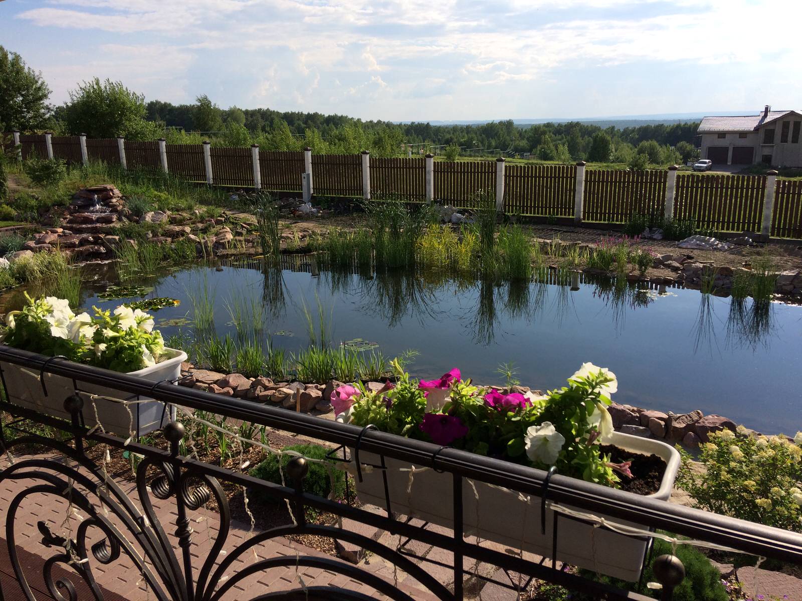 "реконструкция водоема"