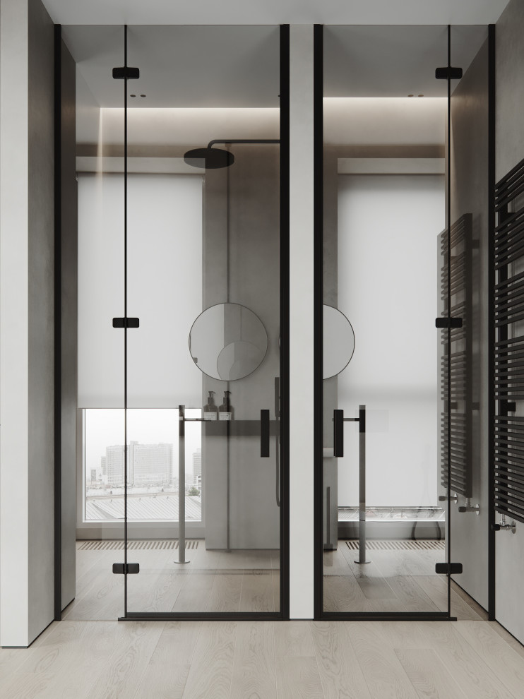 Квартира 144,8 m в стиле современный минимализм