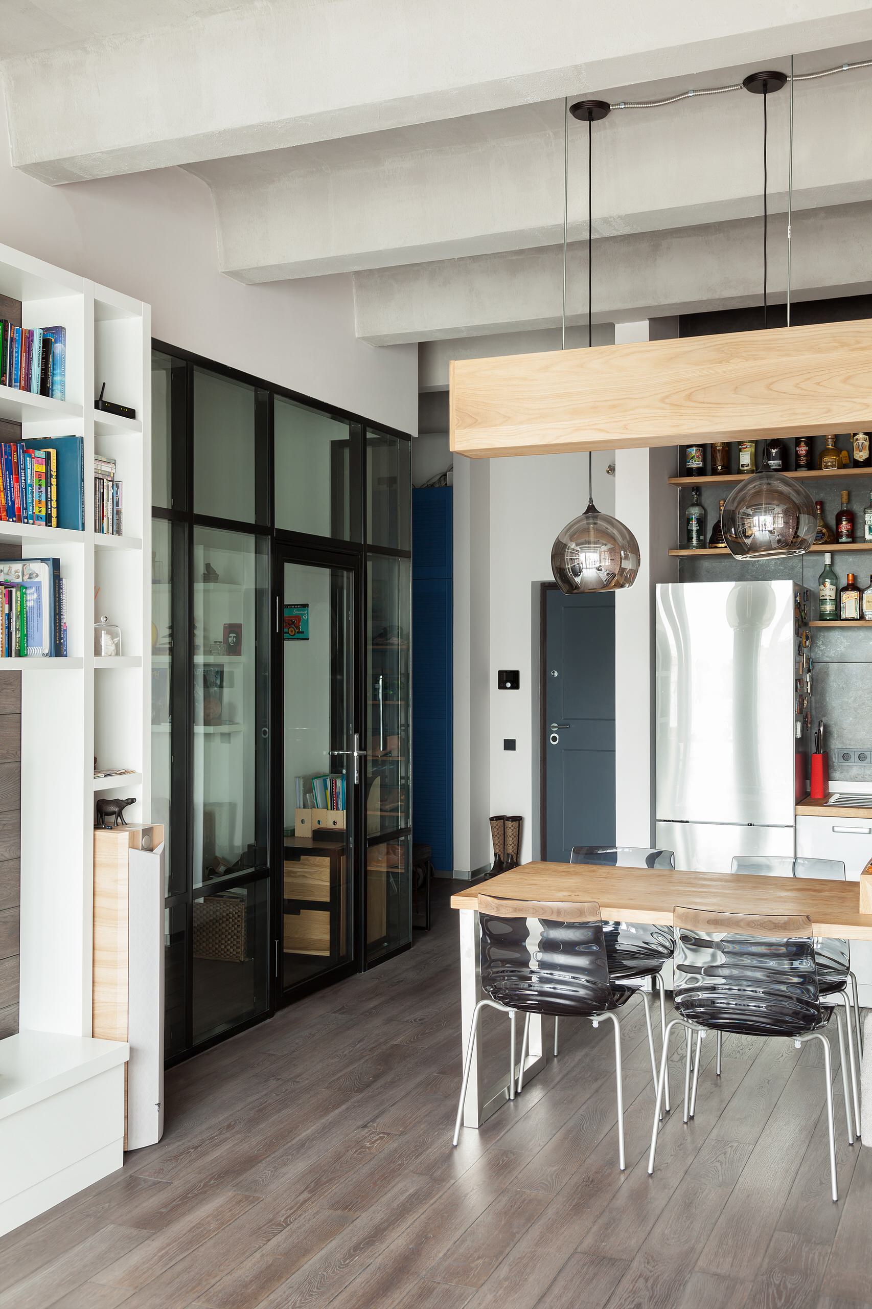 Houzz тур: 56 метров с необычной эргономикой