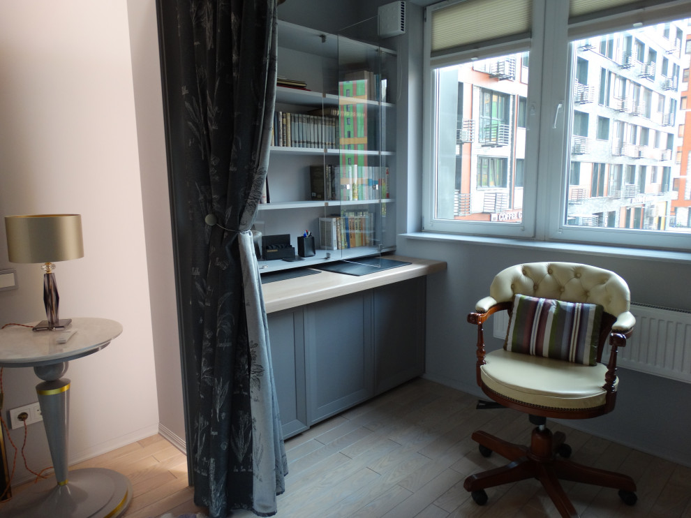 Квартира 70 м2 оттенки серого