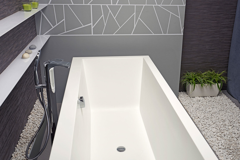 Continental Отдельностоящая Каменная Ванна от Viva Lusso