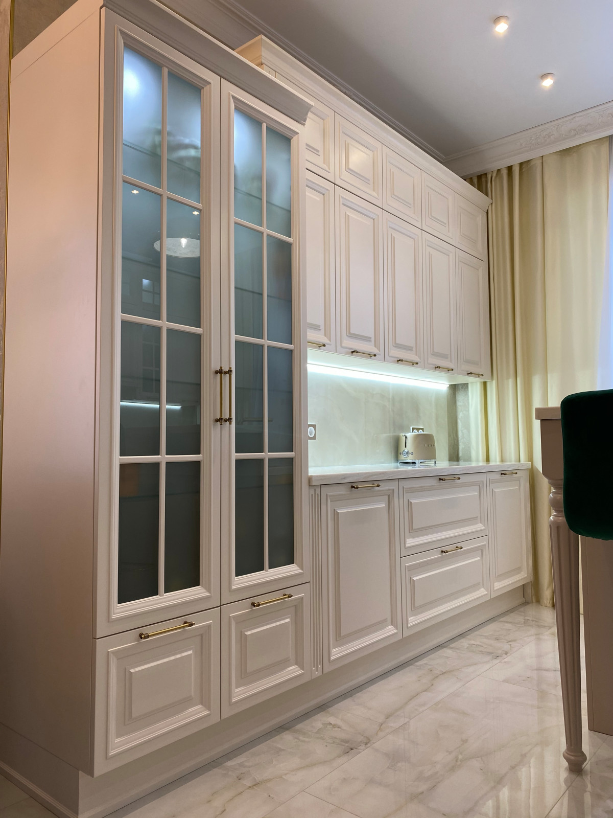 Кухня в частном доме в Подольске